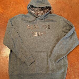 Bass Pro Shops Gray Camo Hoodie Unisex Size XL